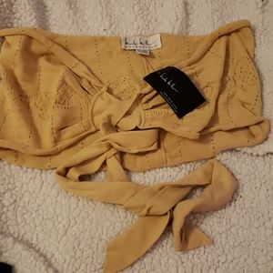 NWT Vintage Nicole Miller bandeau top size medium